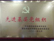 【華夏黨建】集團(tuán)黨支部被經(jīng)開區(qū)“兩新”黨委評為先進(jìn)基層黨組織